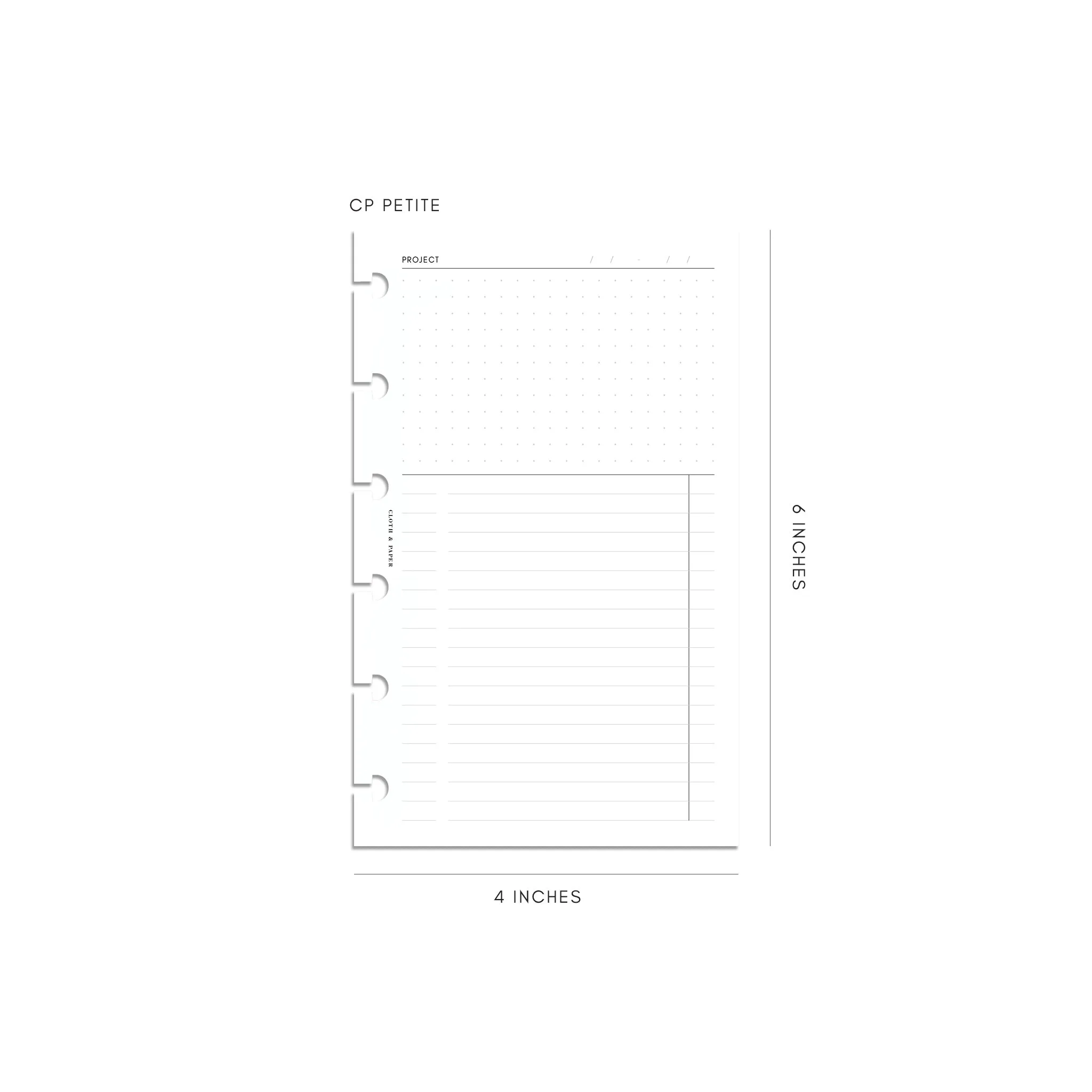Project Management Inserts | Refreshed Layout