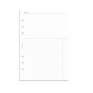 Project Management Inserts | Refreshed Layout