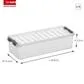 Q- Line Storage Box 3.5L- Transparent Metallic
