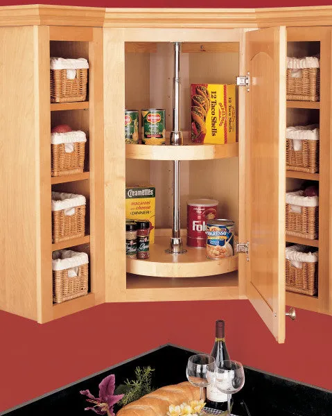 Rev-A-Shelf 22" Wood Full Circle 2 Tray Set 4WLS072-22-52