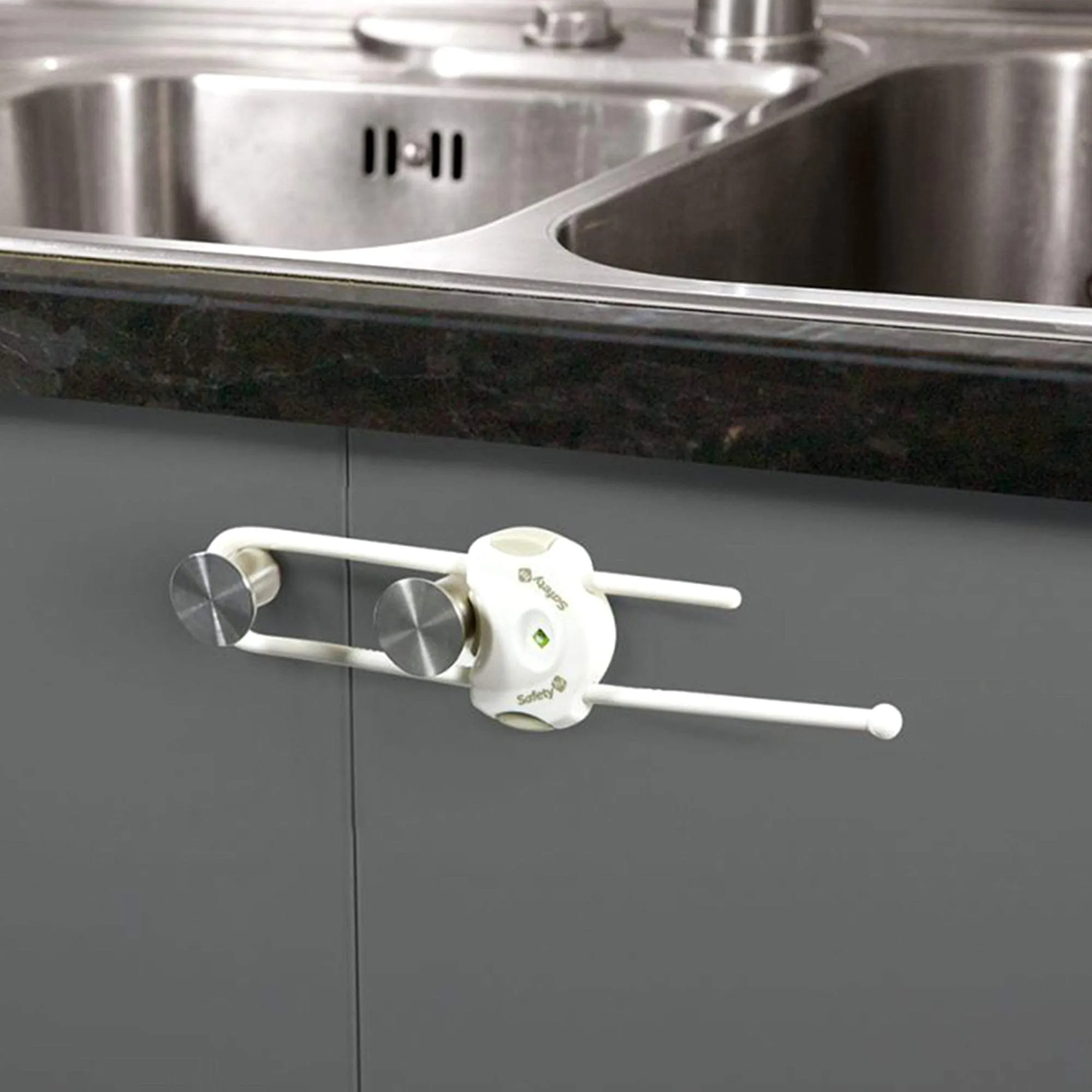 Safety 1st White Color Cabinet Slide Lock || 6months to 48months
