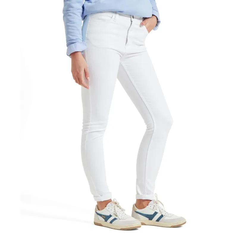 Schoffel Poppy Ladies Jean - White
