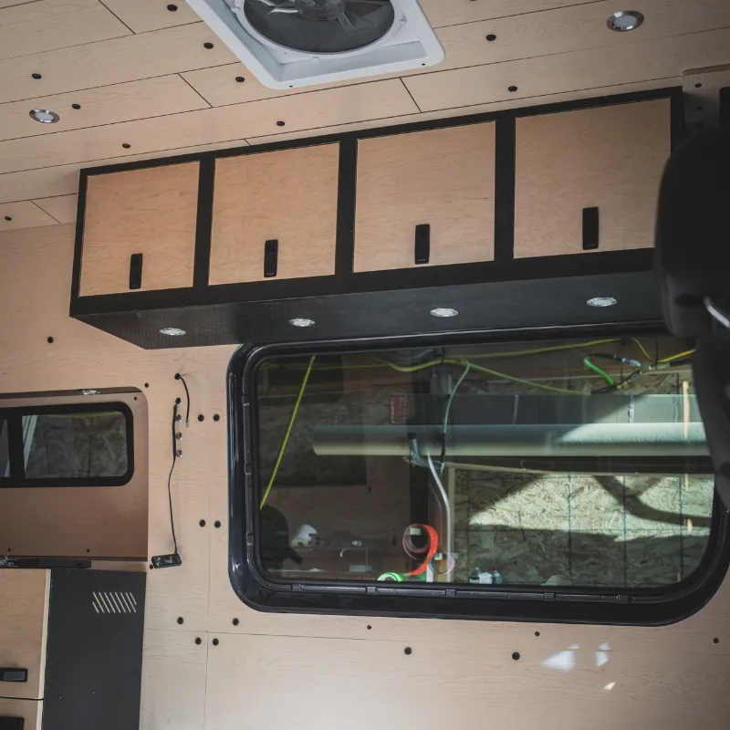 Serg Supply Promaster Van Stealth Cabinet | Overhead Squared