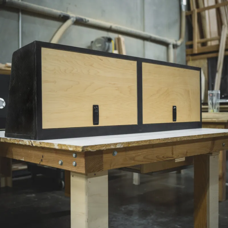 Serg Supply Promaster Van Stealth Cabinet | Overhead Squared