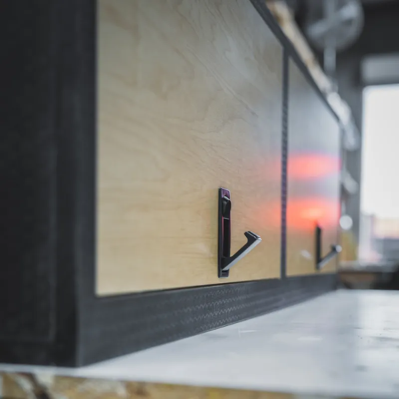 Serg Supply Promaster Van Stealth Cabinet | Overhead Squared