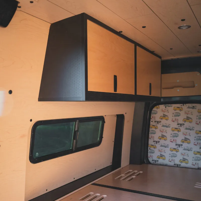 Serg Supply Promaster Van Stealth Cabinet | Overhead Squared