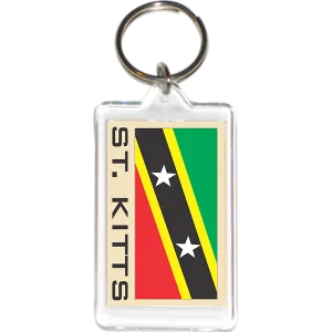 St Kitts Acrylic Key Holders
