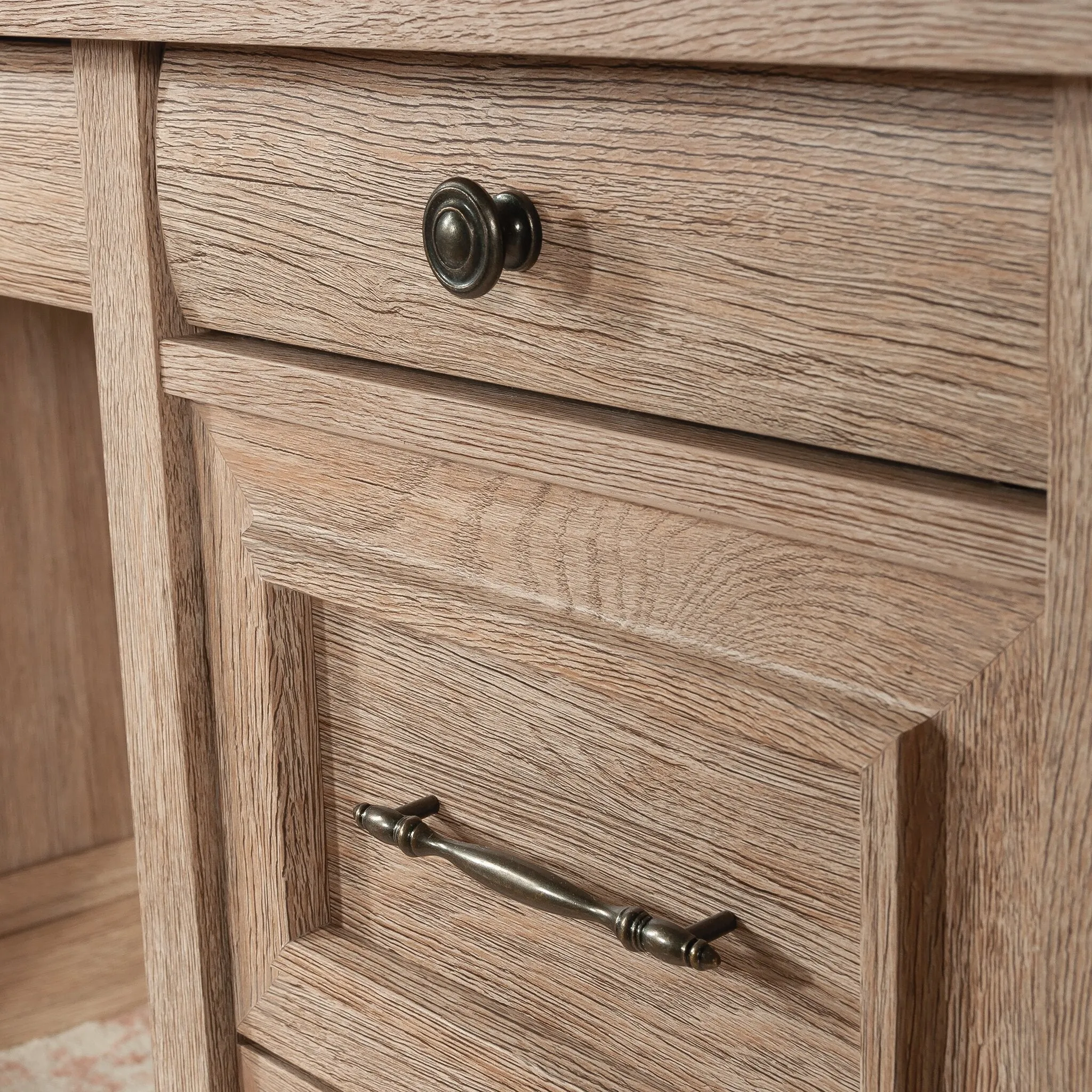 Stone Park Commercial Grade Executive Desk