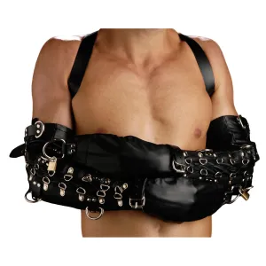 Premium Quality Strict Leather Deluxe Arm Binder Restraint Accessory