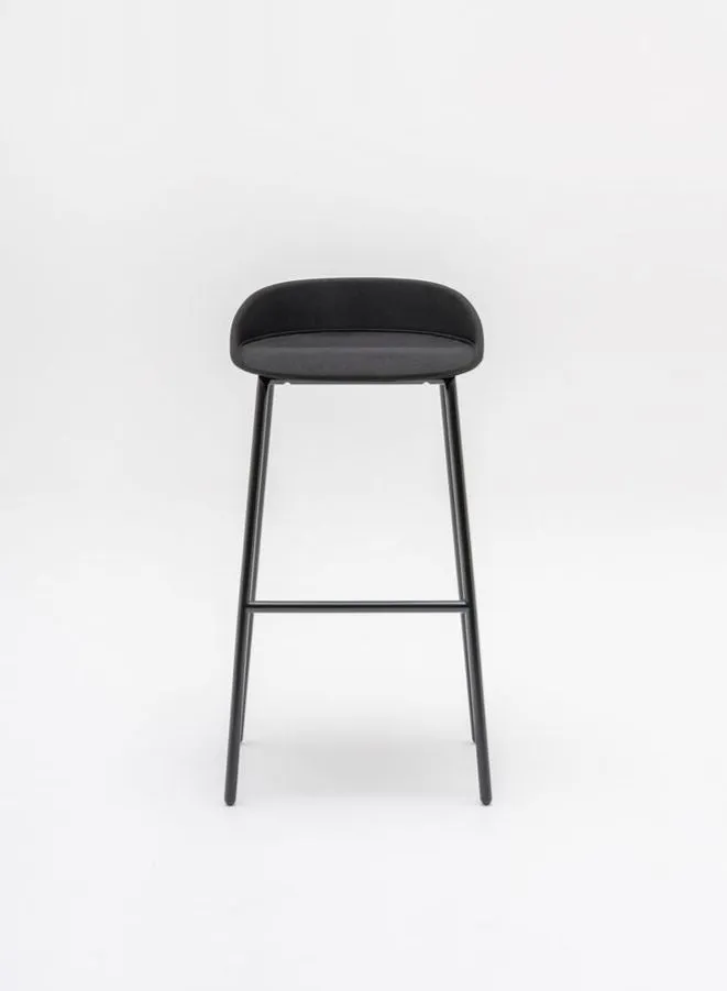 Team High Stool - Premium Upholstered Seating (Customizable)
