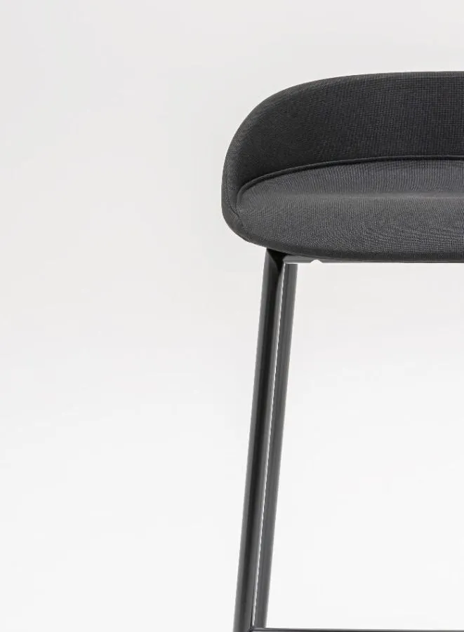Team High Stool - Premium Upholstered Seating (Customizable)