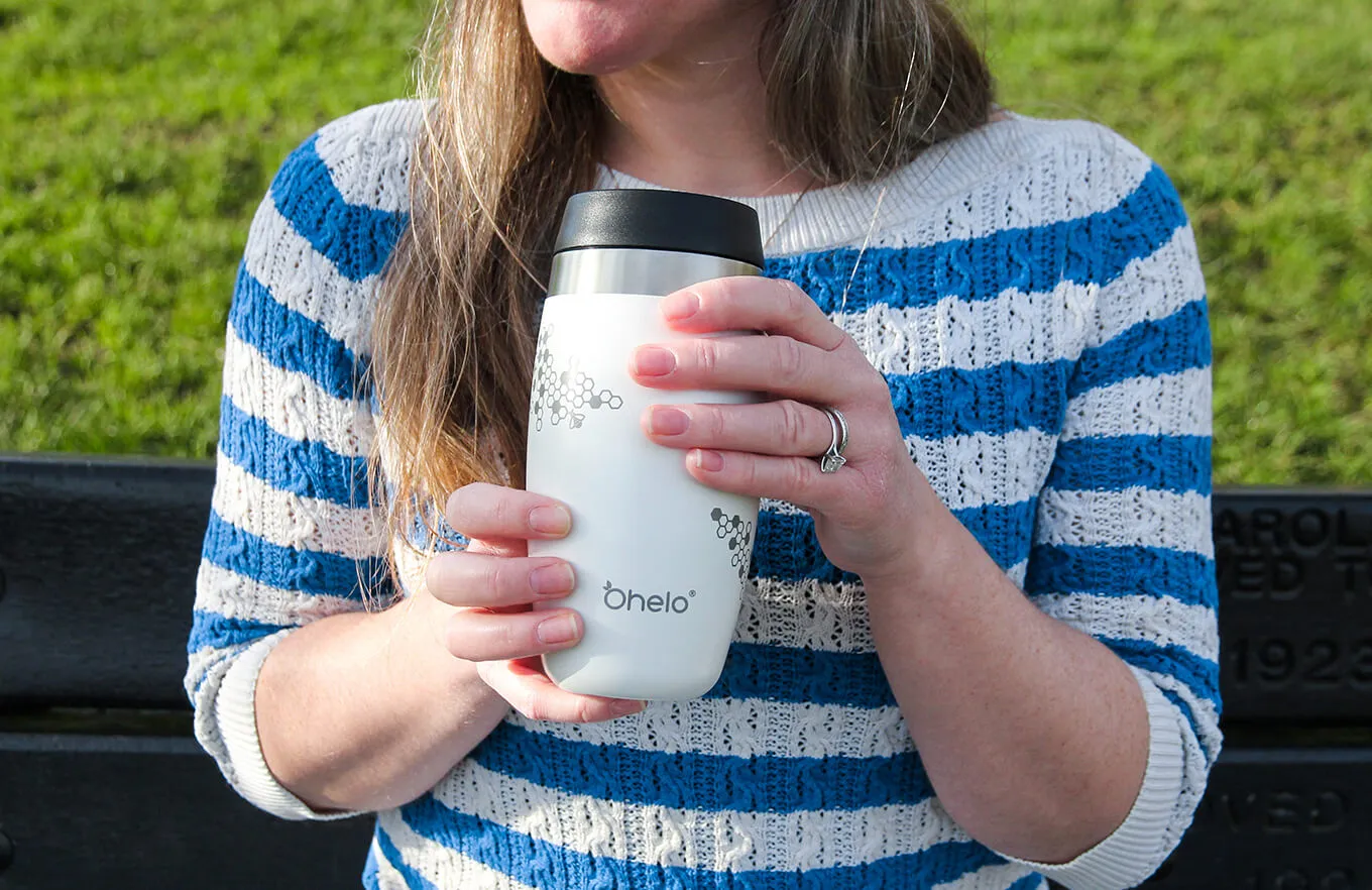 The White Bee Tumbler