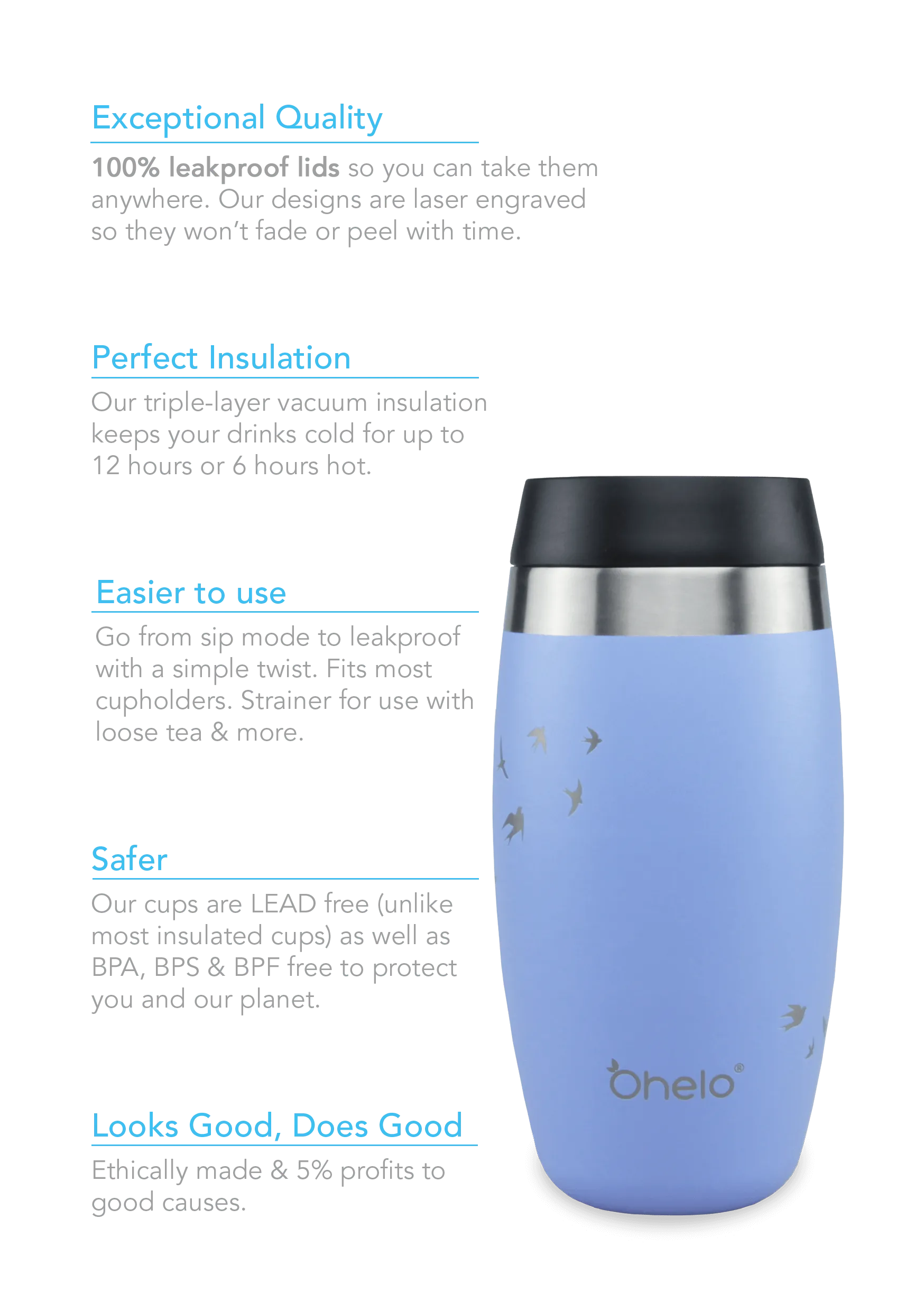 The White Bee Tumbler