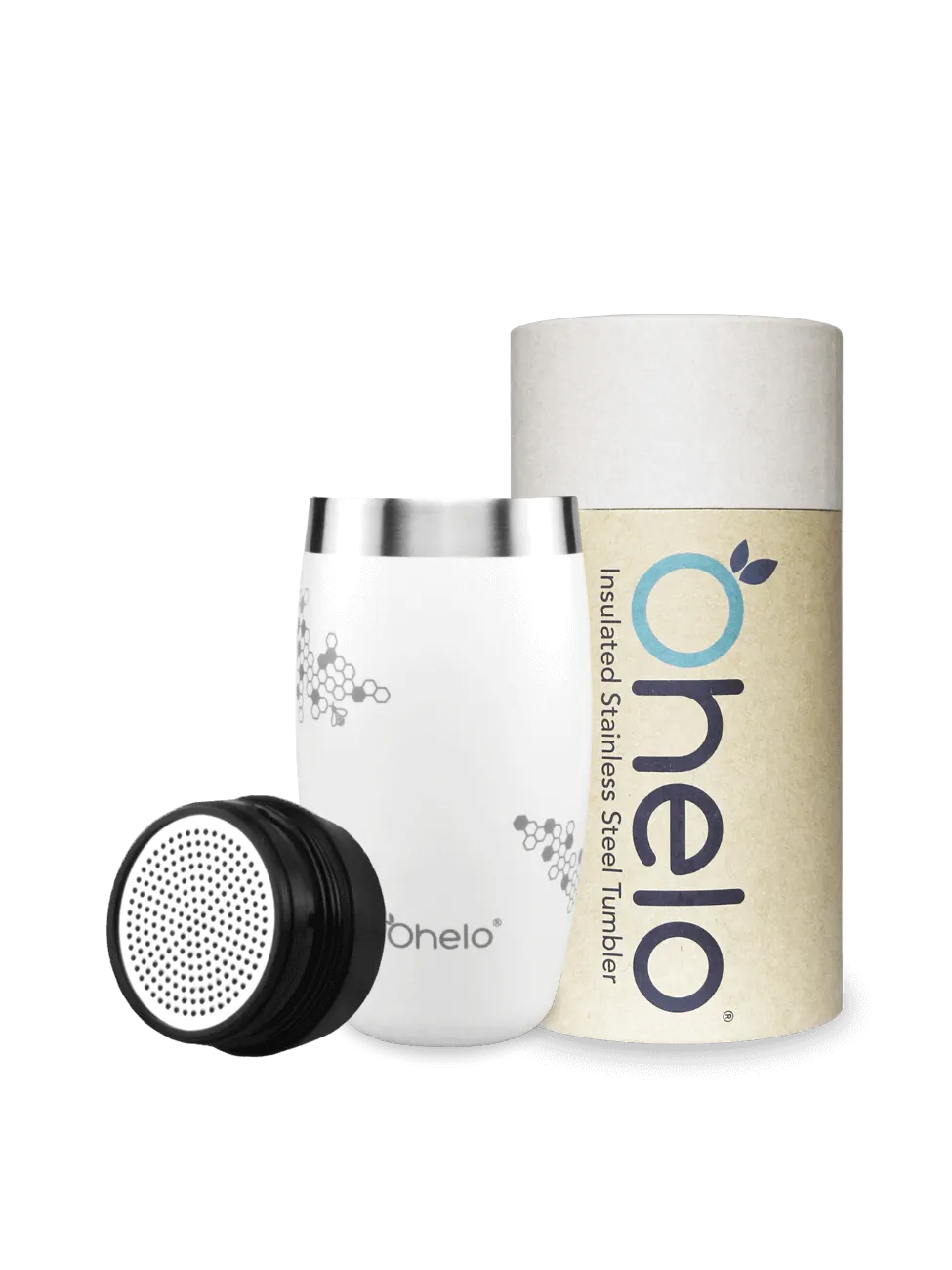 The White Bee Tumbler