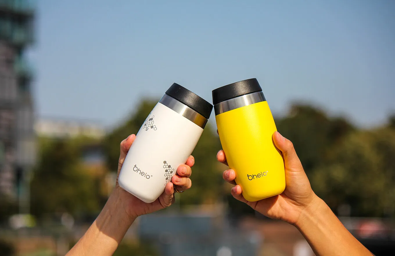The White Bee Tumbler