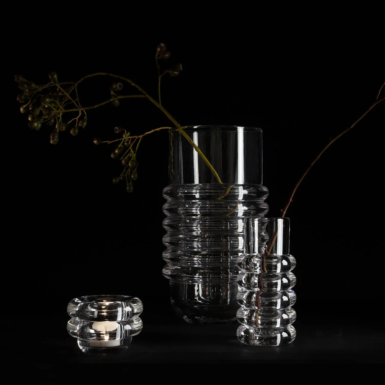 tom dixon | press tealight holder | horizontal