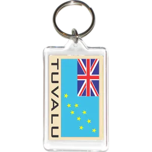 Tuvalu Acrylic Key Holders