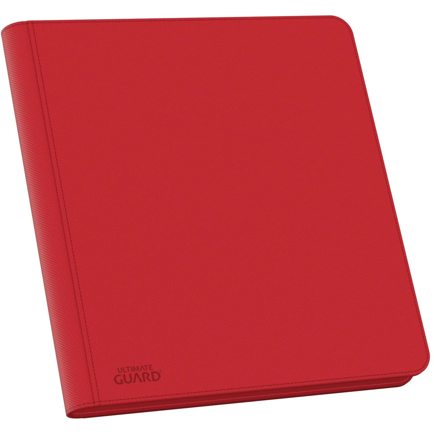 Ultimate Guard - 24 Pocket QuadRow ZipFolio XenoSkin/Red