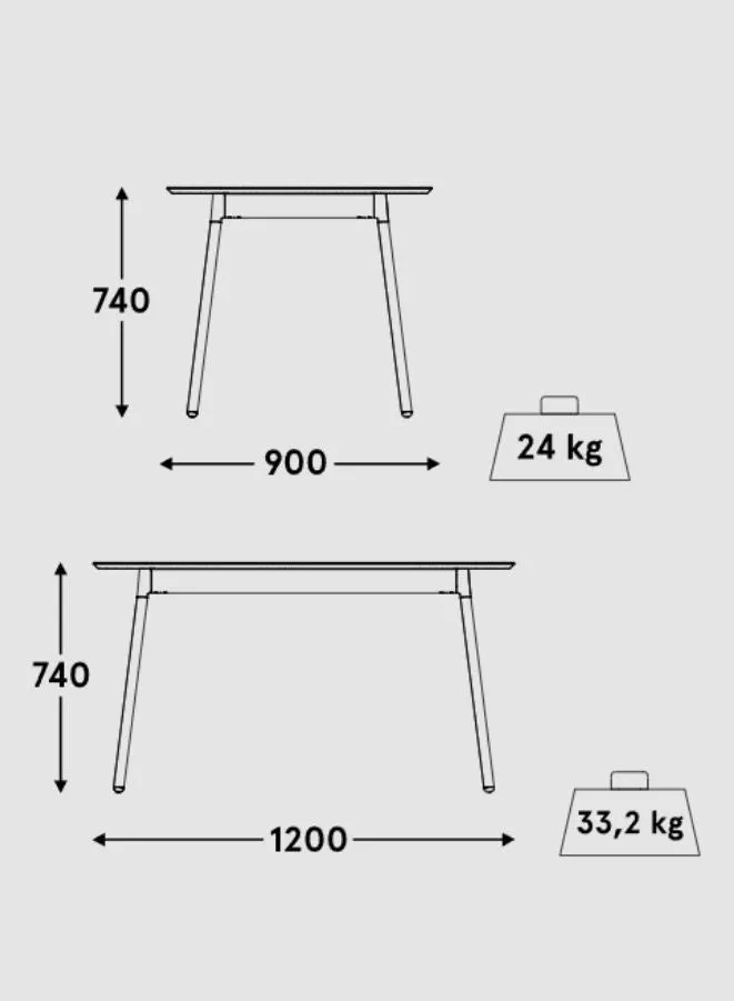 Unit Café Table (Customizable)