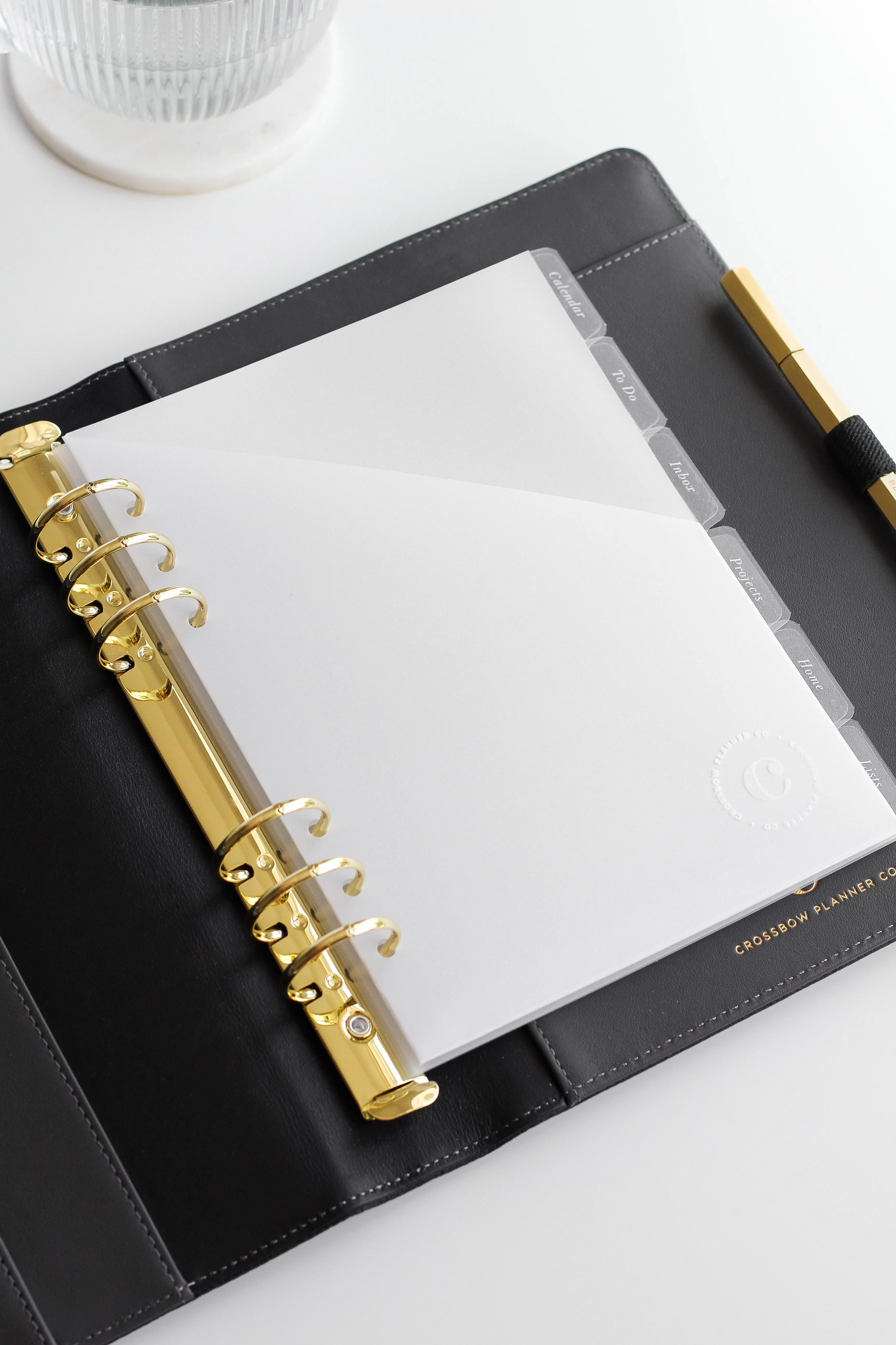 Vellum Planner Pocket for A5 and Personal Rings