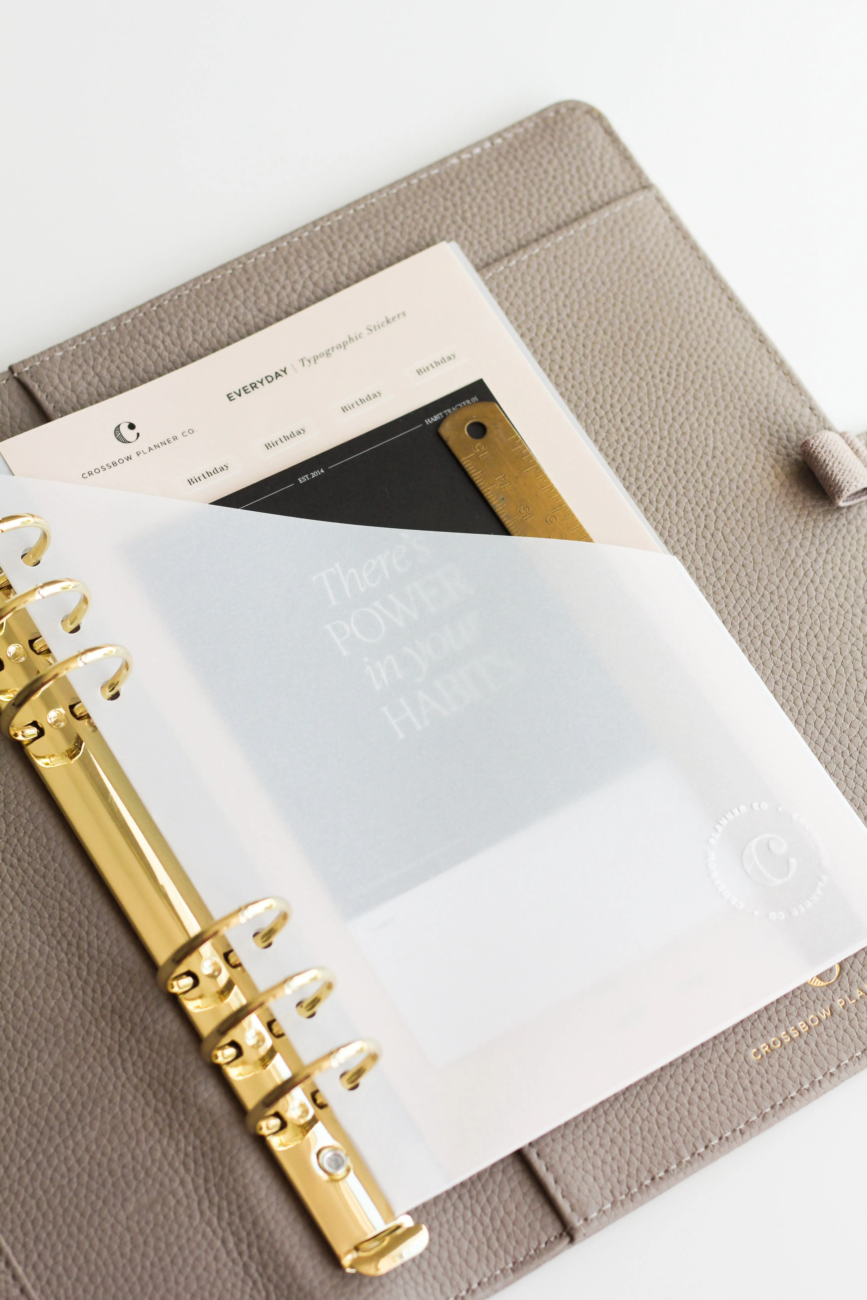 Vellum Planner Pocket for A5 and Personal Rings