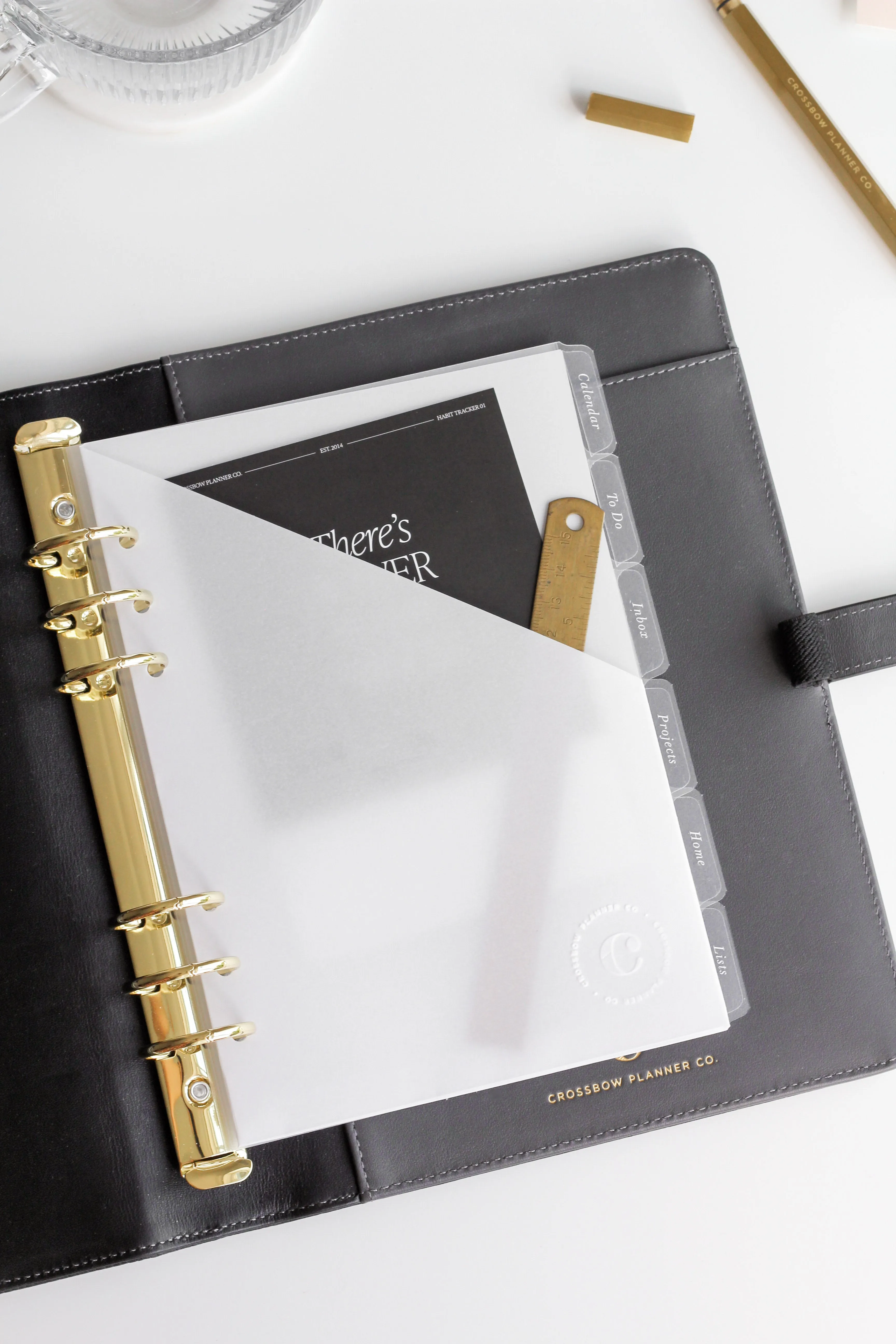 Vellum Planner Pocket for A5 and Personal Rings