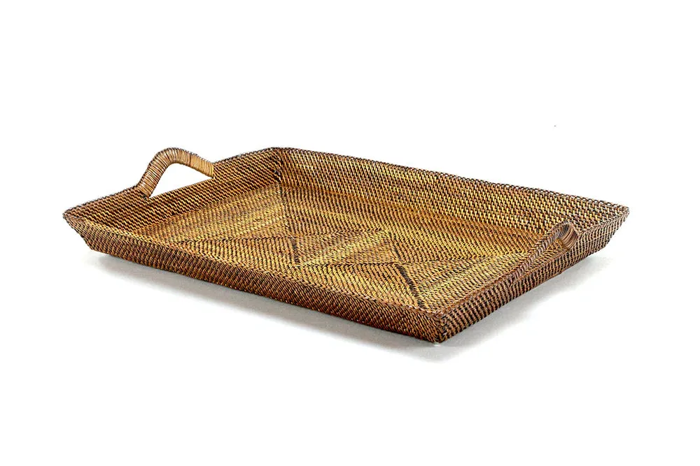 Woven Serving Trays